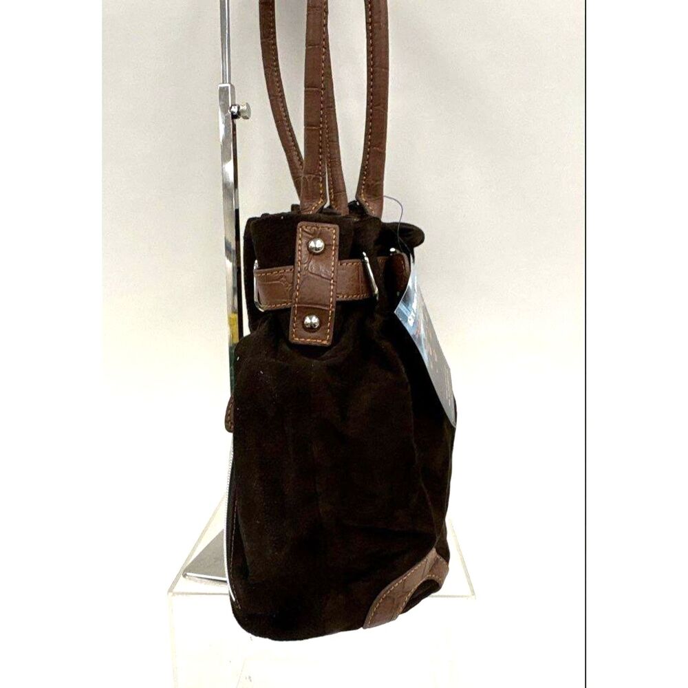 NWT Gun Tote'n Mamas Brown Suede Hobo Bag Concealed Carry Purse NWT - Picture 3 of 9